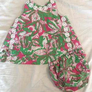 Infant swing back Lilly Pulitzer dress